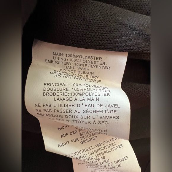 Maner Black Sequin Stretch Mini Skirt Women’s XS Lined Party Club - Picture 9 of 9